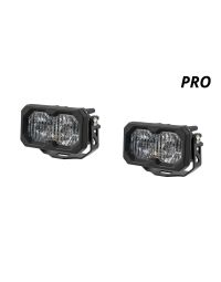 C2 2.0 SAE/DOT White Pro Standard LED Pod (pair)