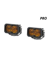 C2 2.0 SAE Yellow Pro Standard LED Pod (pair)