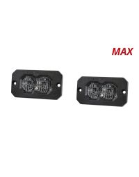 C2 2.0 White Max Flush Mount LED Pod (pair)