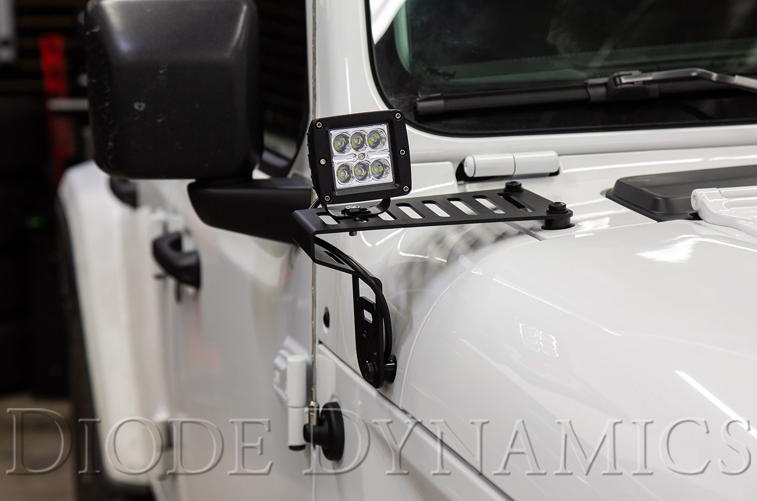 Cowl Mount LED Bracket for 2019 Jeep JL Wrangler 
