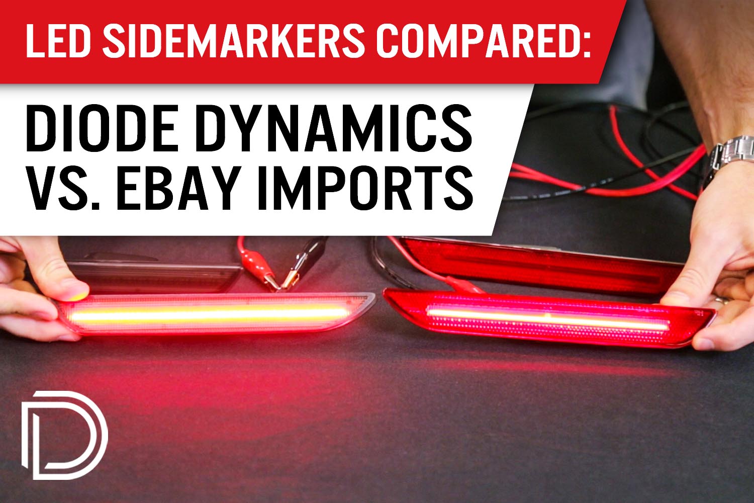 Pair Red Diode Dynamics 1993-2002 Pontiac Firebird Sidemarker LEDs 