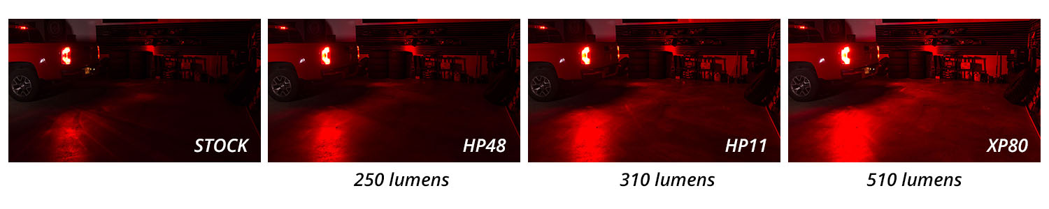 Tail Light Comparison