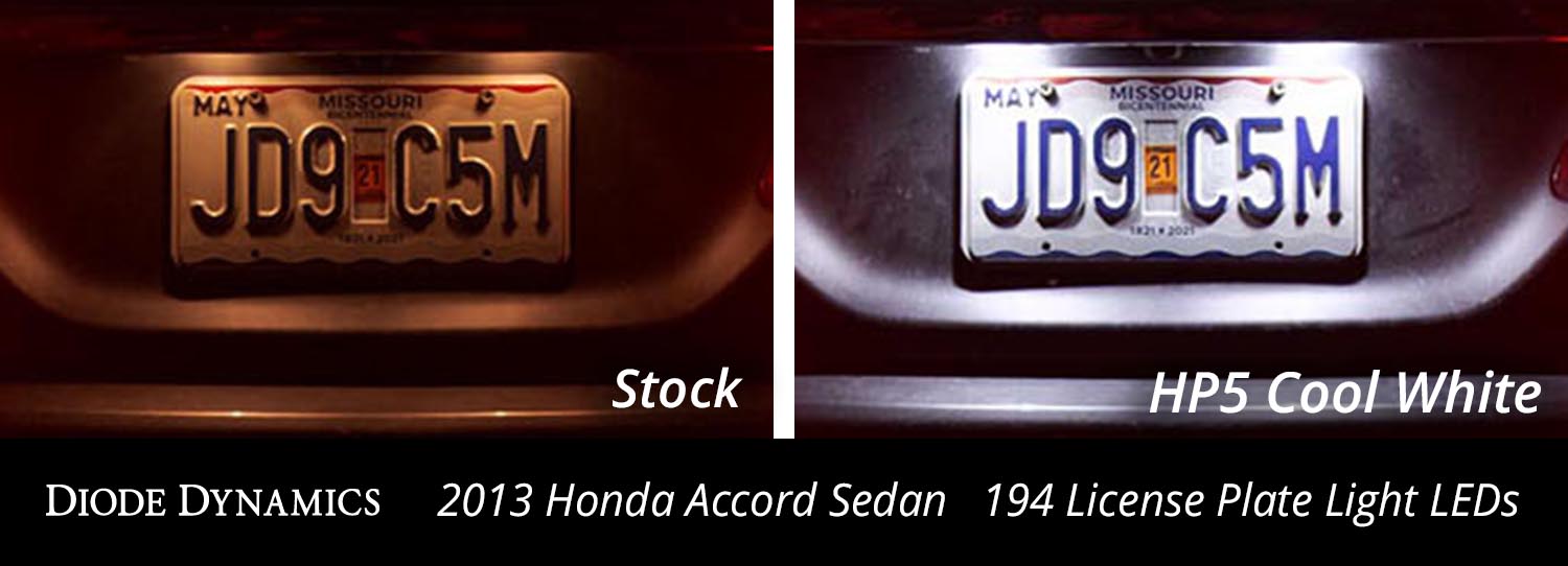 License Plate LEDs for 1994-2017 Honda Accord (pair)