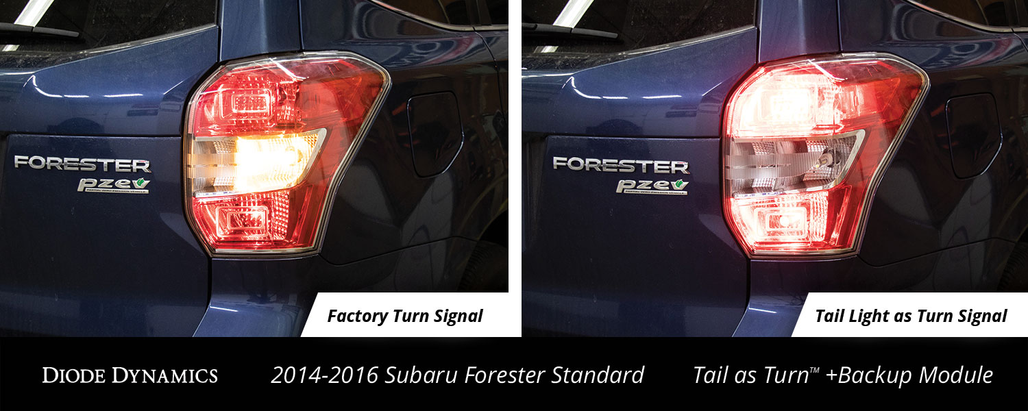 2014-2016 Subaru Forester | Tail as Turn + Backup Module 