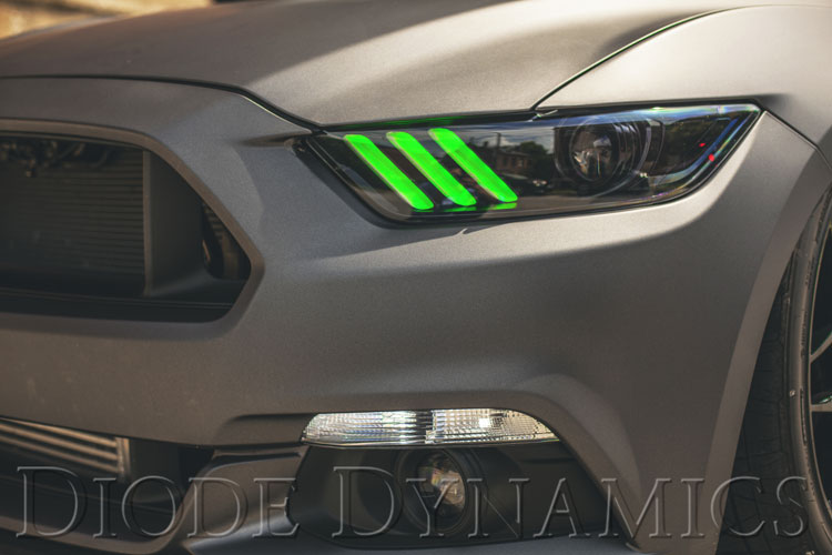 2015-2017 Mustang with Diode Dynamics LED Boards