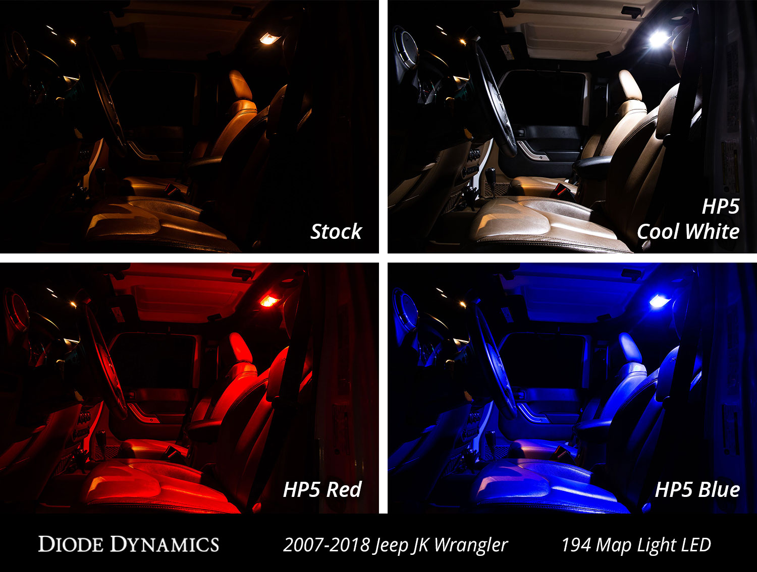 Now Available Interior Led Bulb Kit For 2007 2018 Jeep Jk