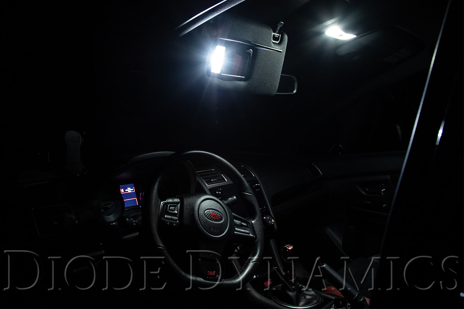 2018 Subaru WRX STi with Diode Dynamics Interior LED Conversion Kit