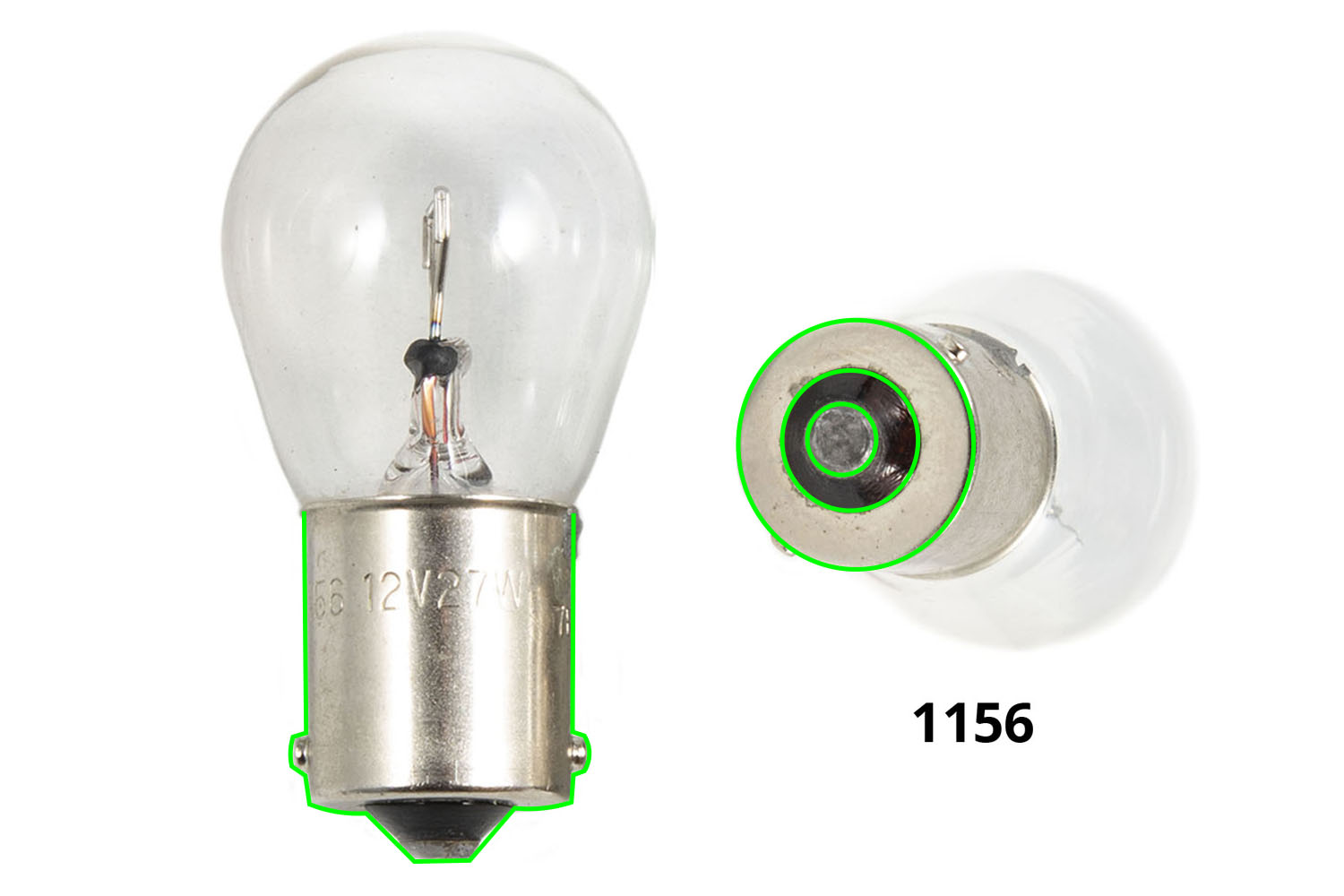 1156 stock bulb