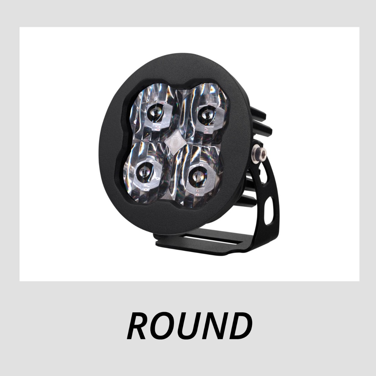 Round SS3 LED Pod